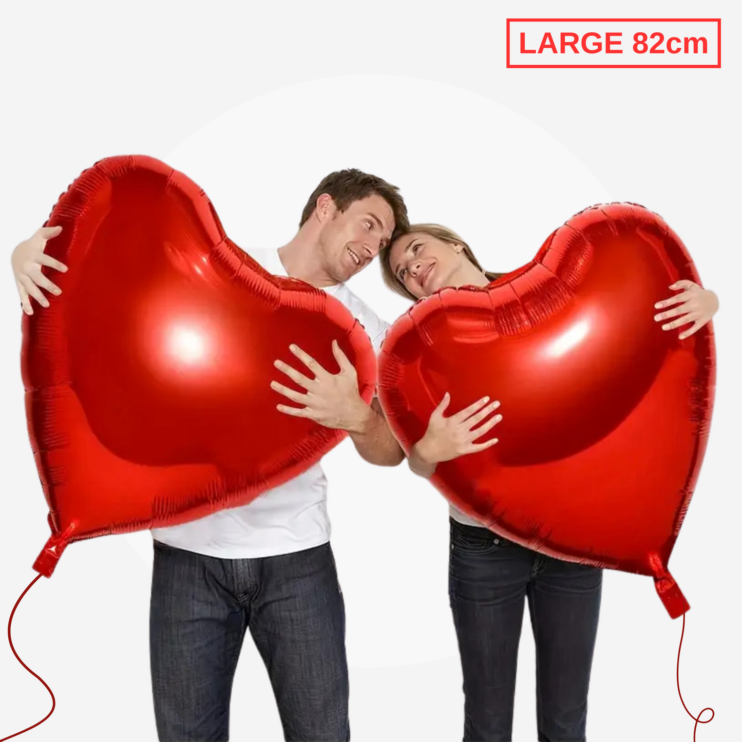 LARGE Red Heart Balloon❤️ - 82cm