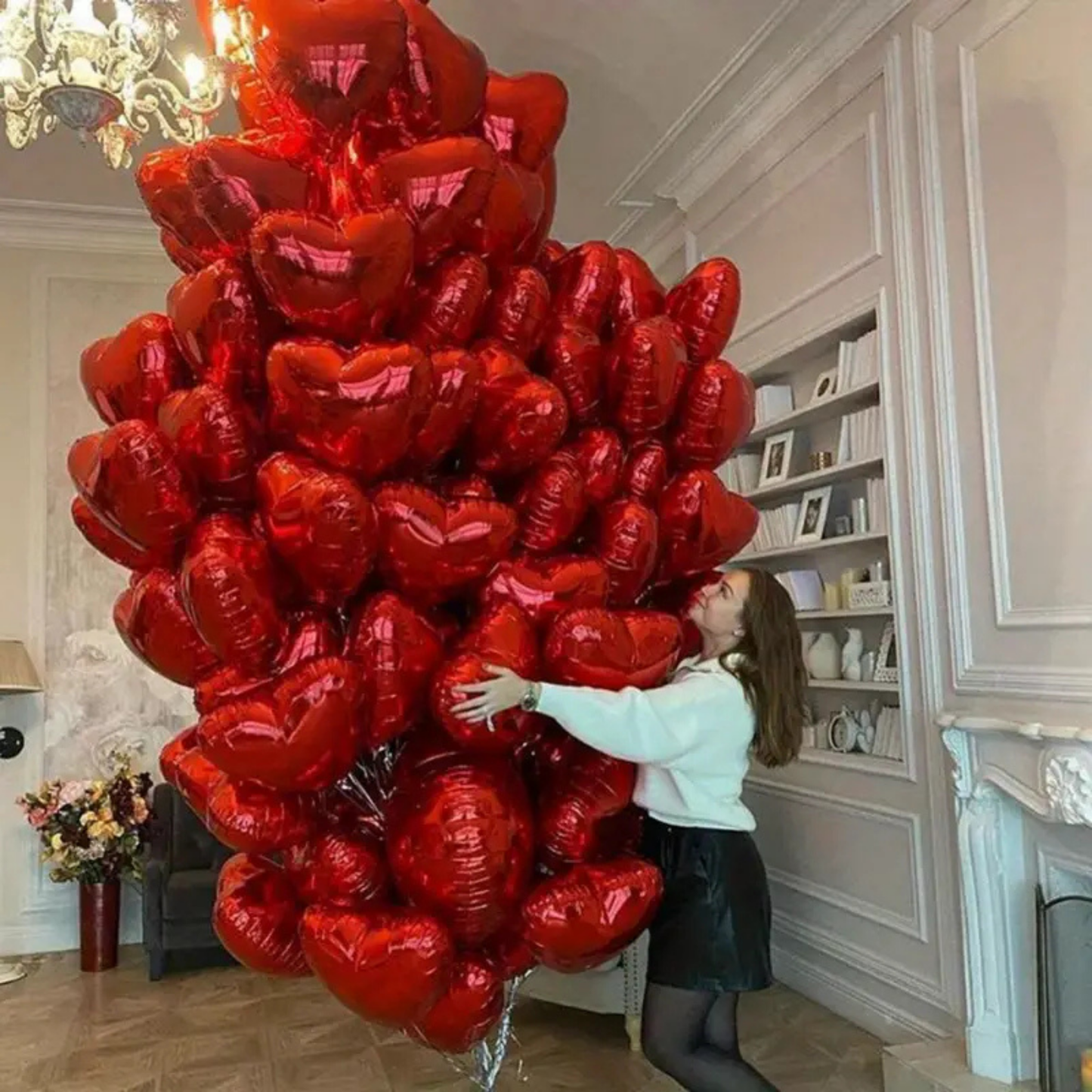 LARGE Red Heart Balloon❤️ - 82cm