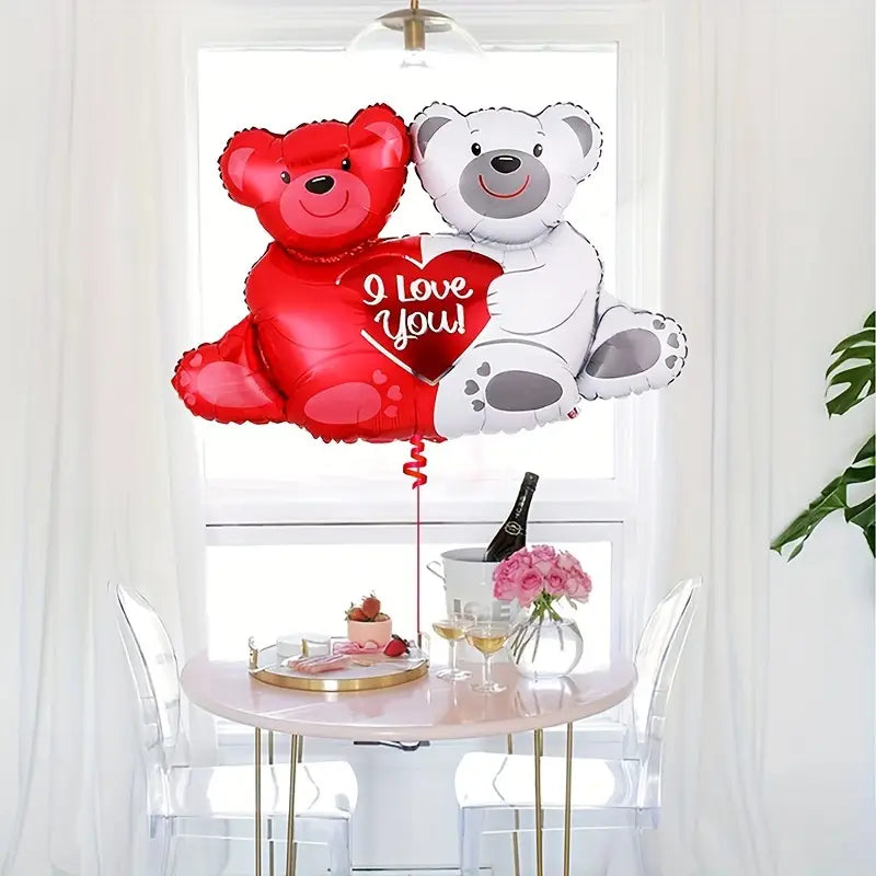 I LOVE YOU - Bear Balloon